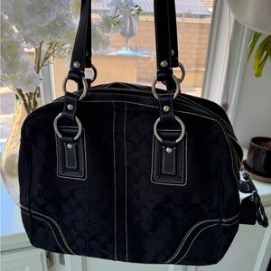 LARGE VINTAGE Y2K COACH TOTE